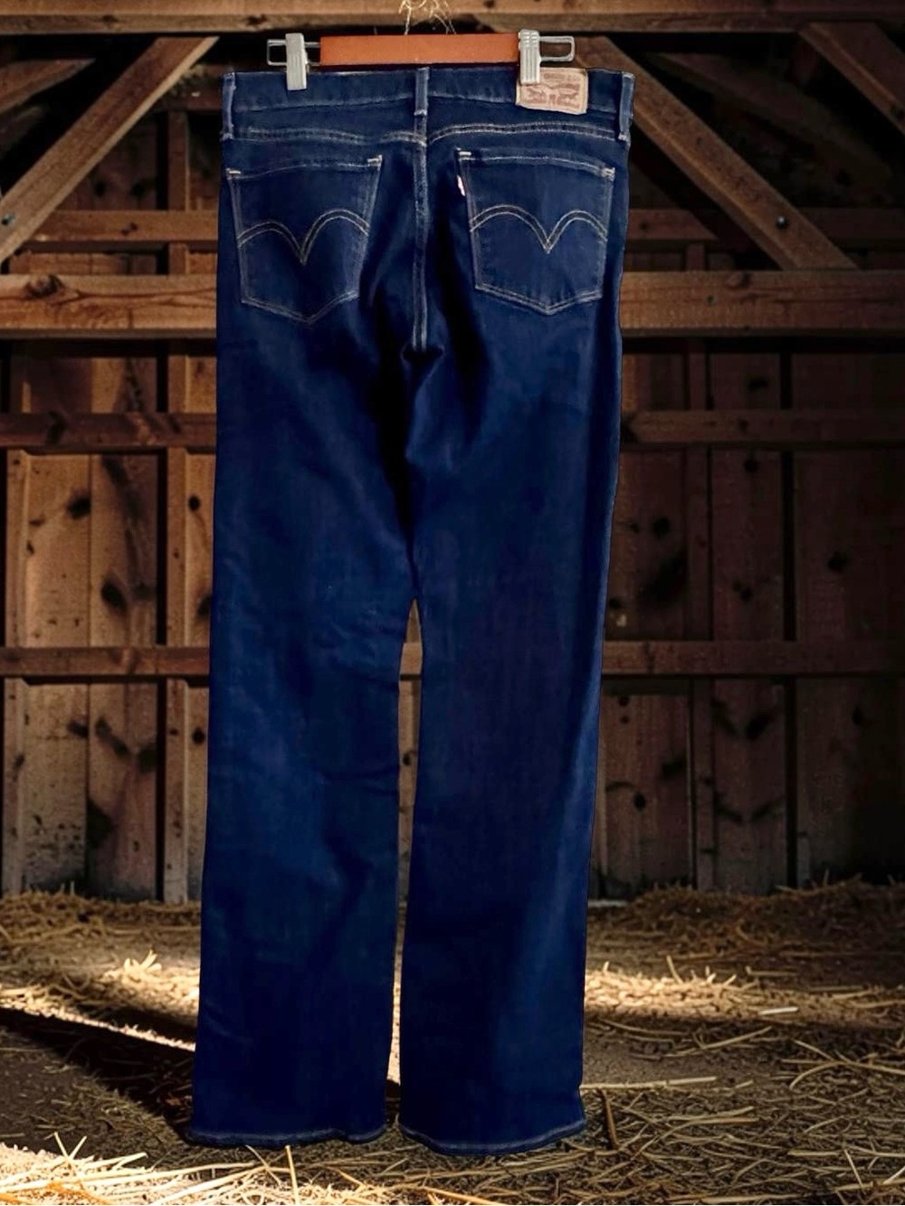 Levi’s Classic boot cut Dark Wash denim,light stretch Jeans,western,elevated - Picture 5 of 11